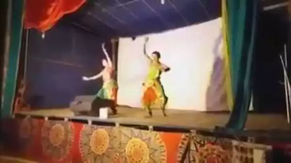 Graphic Moment Dancer Collapses and Dies in the Middle of Stage Performance (Photos+Video)